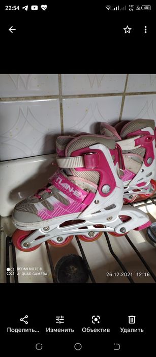 Продам коньки и ролики