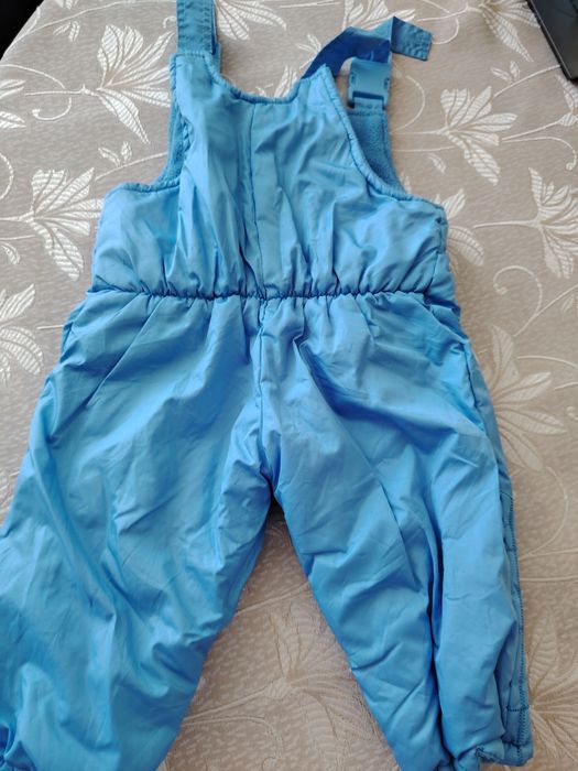 детски комплект гащиризон и яке -зимен, 18 месеца