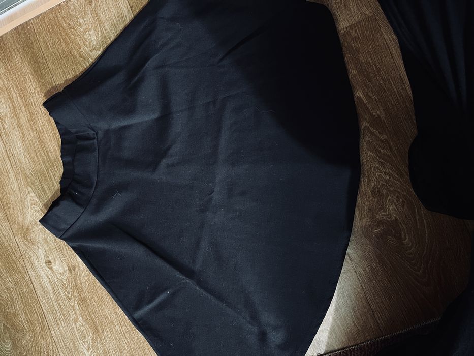 Юбка черная длиная