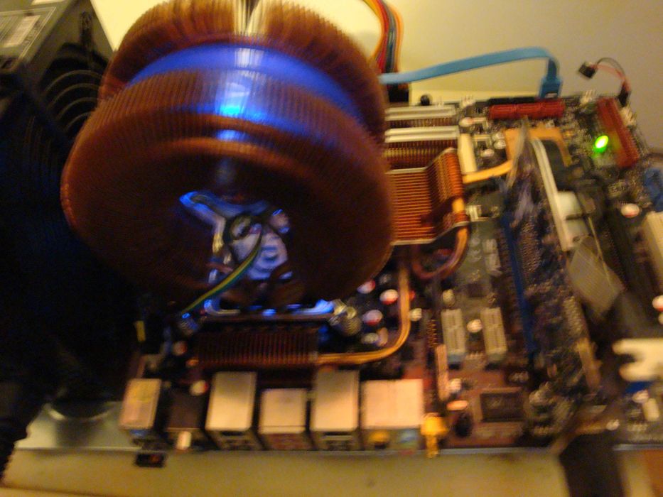 Kit vintage colectie Asus P5K3 Premium DDR3 core 2 duo E6850 Zalman