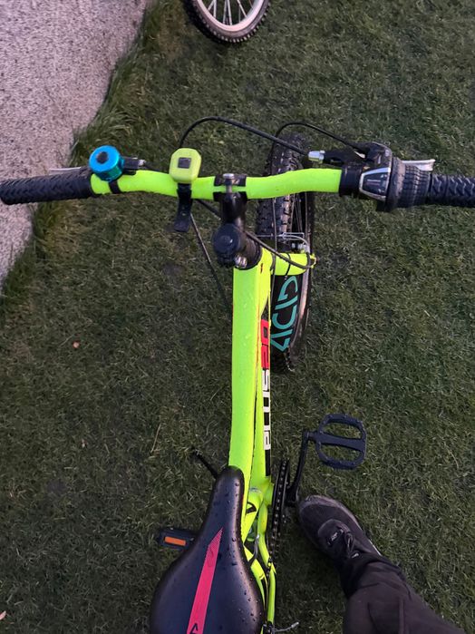 Bicicletă copii Aurelia Plus 20", 6 viteze Shimano, cauciucuri late