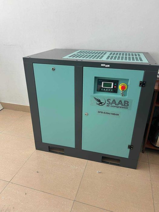 винтовой компрессор 45 кВт, 10 бар, SAAB DFB‑E60A винтовой кампрессор