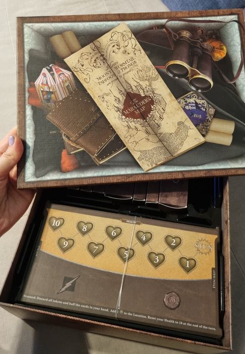 Настолна игра Harry Potter Hogwards battle