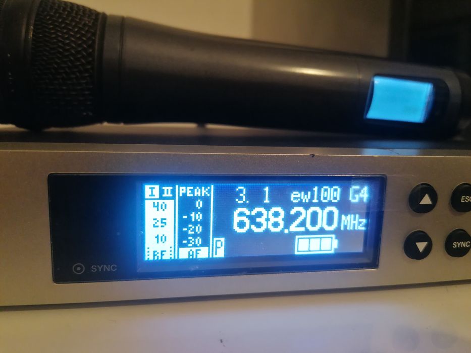 Vand microfon Senheiser EM 100 G4, stare f buna