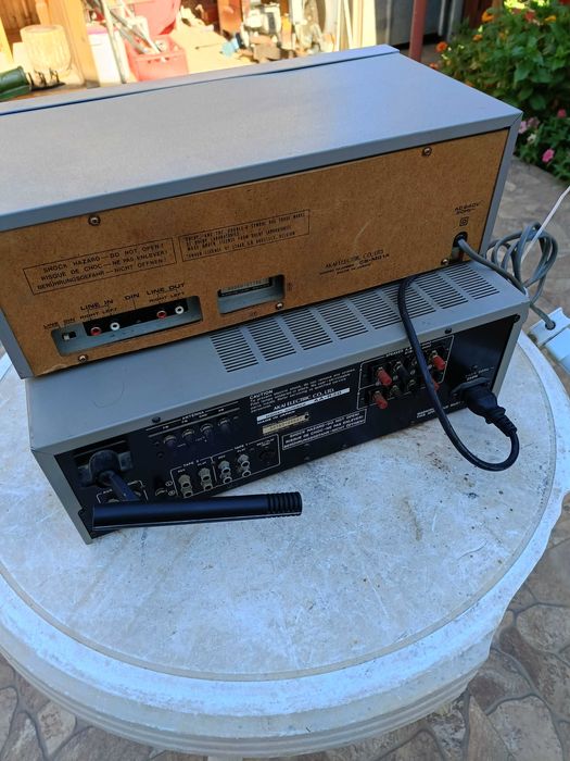 Усилвател и дек "AKAI"