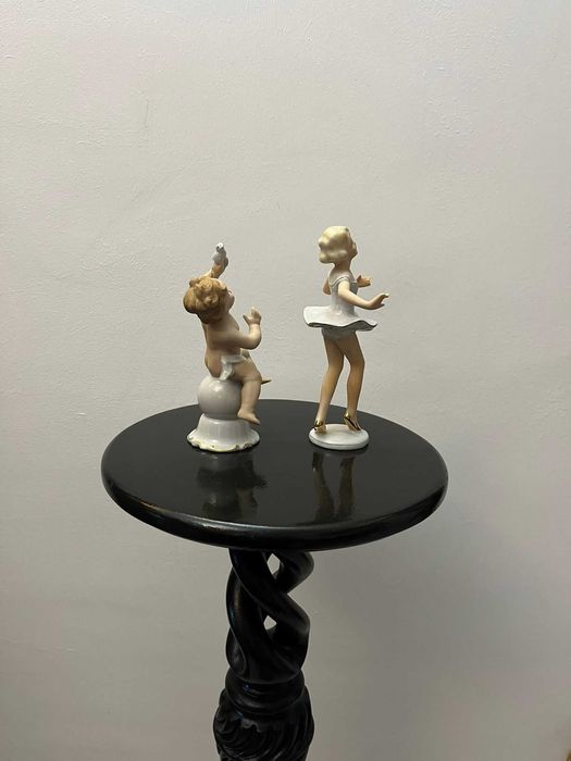 Set 2 bibelouri portelan Fasold & Stauch , Wallendorf bibelou statuete