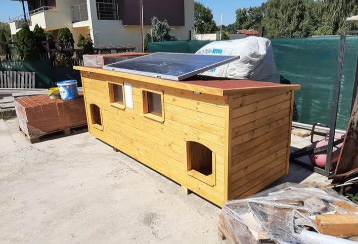 Кучешка къща кучешка колиба