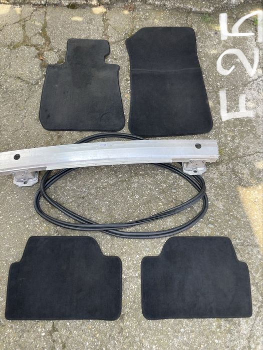 Preșuri/covorașe, armătură bară, cheder portbagaj originale Bmw X3 F25