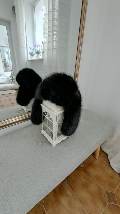 Caciula ' Blana ' Stilul Rusesc cu urechi