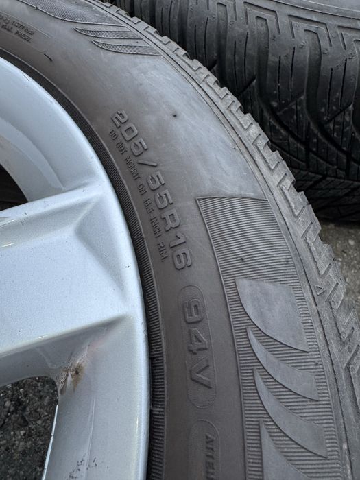 Roti iarnă Skoda, VW, Audi, Seat, Mercedes - 205/55 R16 - Dot 4523