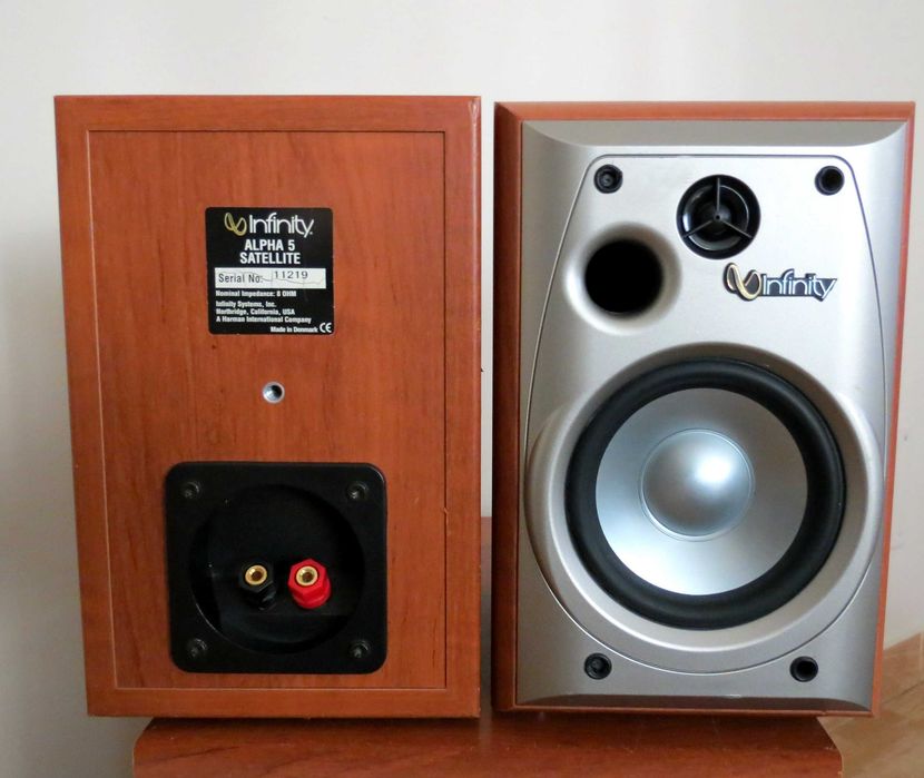 Subwoofer activ Infinity Alpha JUNIOR  , 110 watt power amplifier