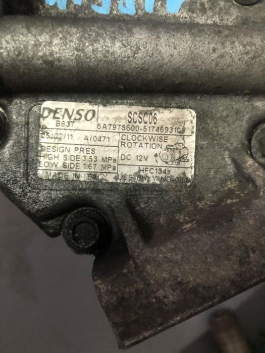 Compresor clima ac 1.3 multijet fiat doblo idea punto lancia ypsilon musa  ⭐⭐⭐⭐⭐