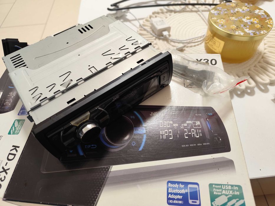 Авто радио с usb JVC