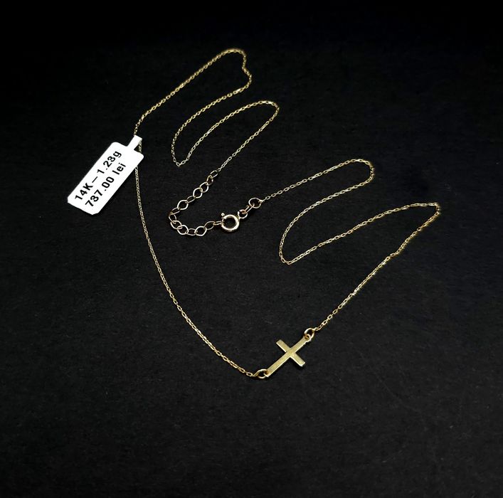 Bijuteria Royal lant din aur 14k 1.23 gr