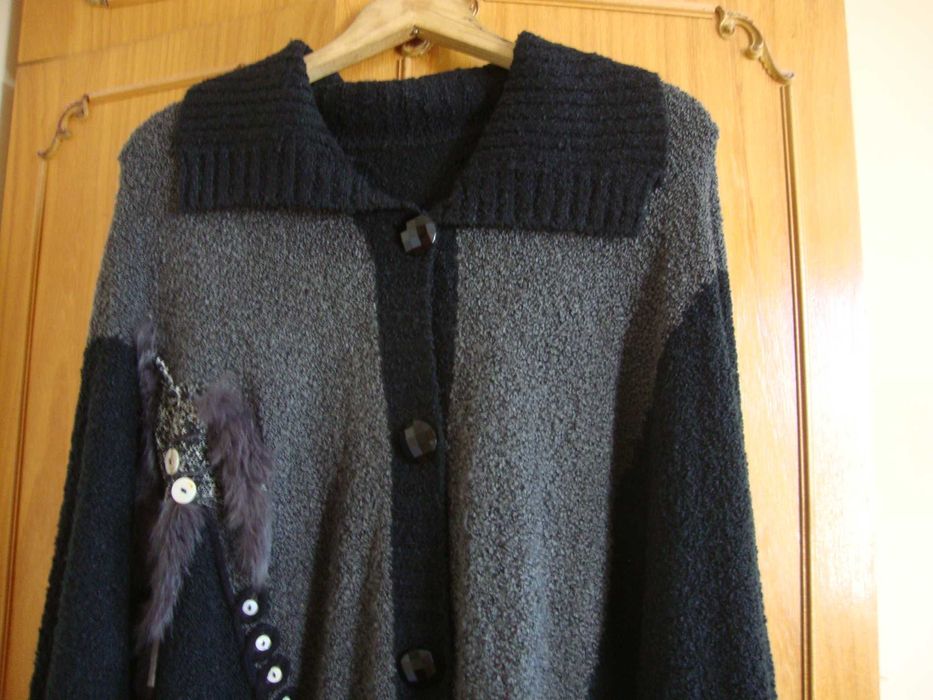 Дамско кожено палто