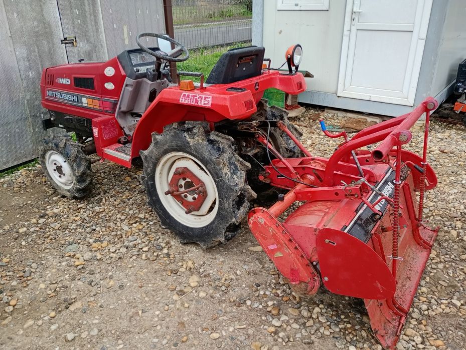 Tractor japonez cu freza