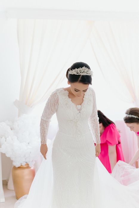 Rochie de mireasa-alb/ivory