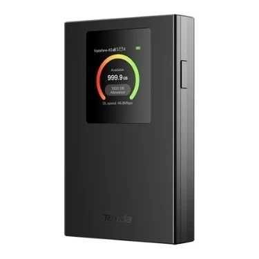Мобилен WiFi рутер Tenda, преносим Hotspot Wi-Fi 6, 2100mAh, USB-C, мини размер
