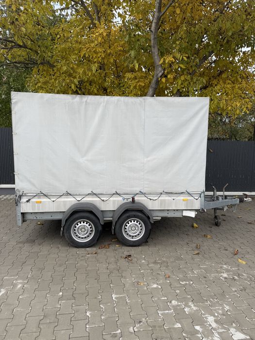 Remorca cu prelata STEMA 2.500kg