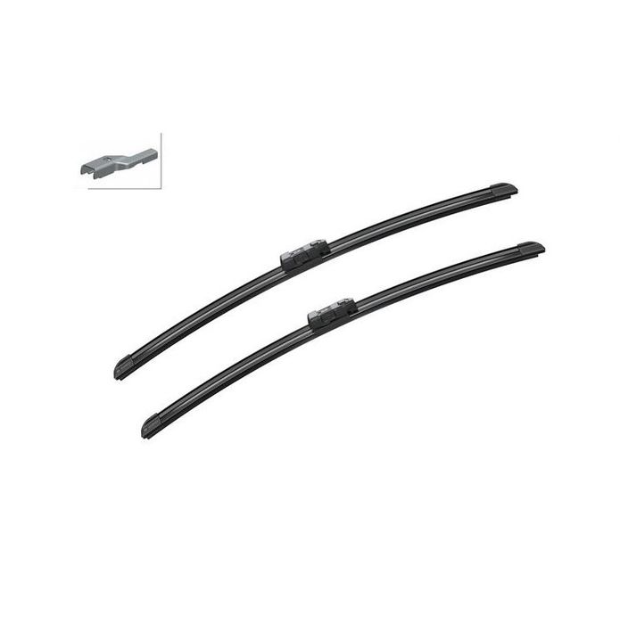 Set stergatoare parbriz Bosch Aerotwin Skoda Fabia (5J), 03.2007-04.2010; Roomster/Praktik (5J), 07.2006-2015, 530/530mm 3397009051