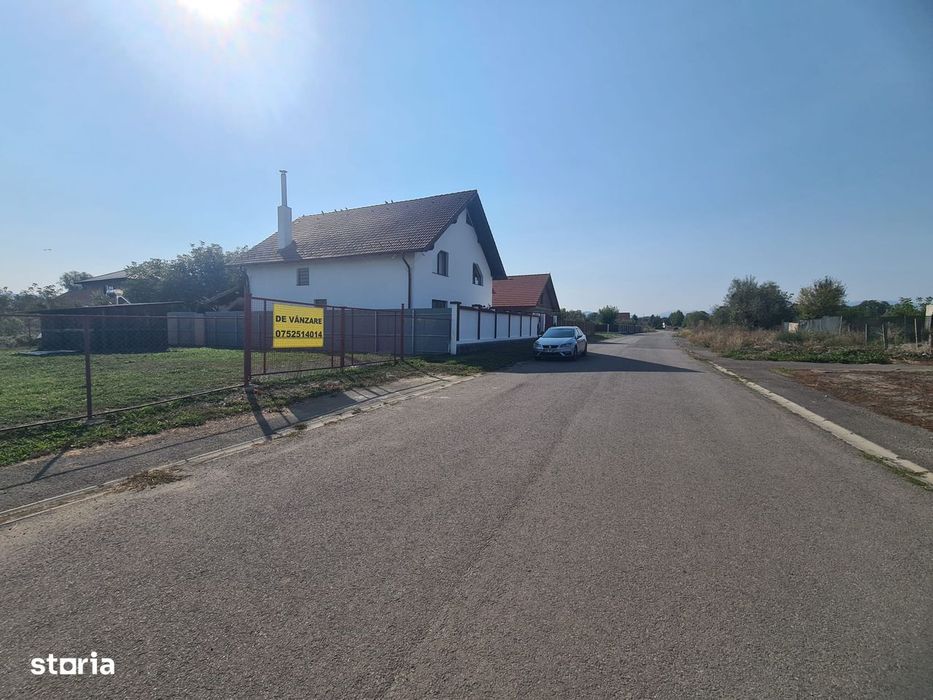 Teren  cu front la strada  asfaltata,toate actele la zi!