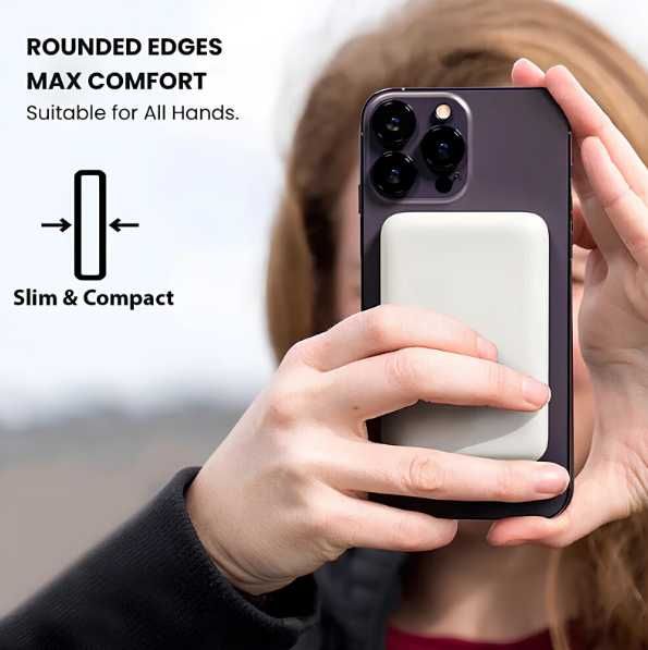 Baterie Externa Wireless Magsafe 5.000  mAh !!