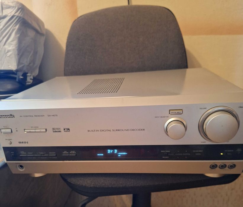 Ресийвър  PANASONIC, SA-HE75 - работещ!