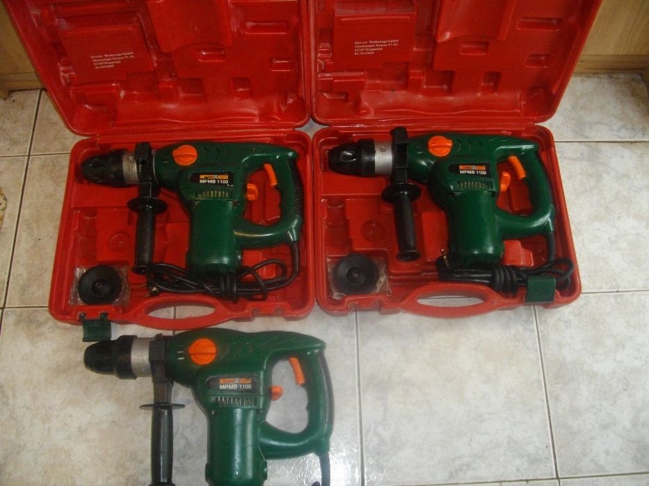 1100W Оригинален Немски Голям Перфоратор Къртач Meister Craft MPMB1100