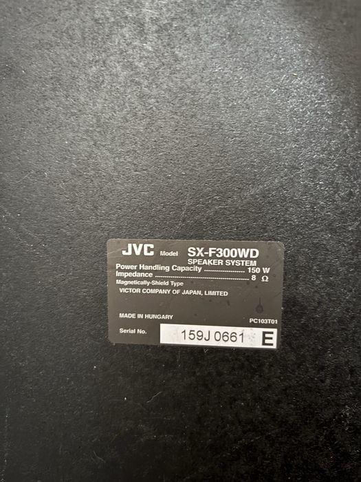 Sistem audio jvc 5+1