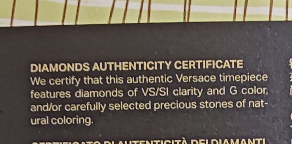 Versace Greca Goddess Precious/Diamonds 28mm