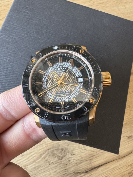 Vand ceas Edox Chronoffshore-1 Automatic impecabil