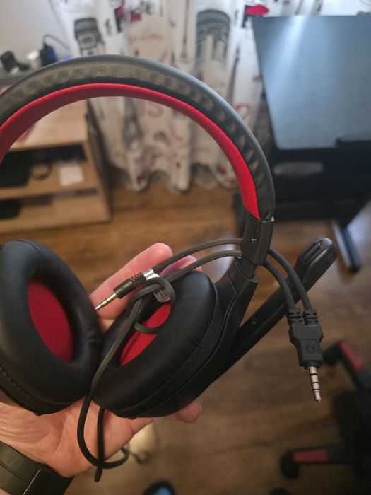 Căști gaming Xtrike Me cu microfon (mufă Jack 3.5 mm)