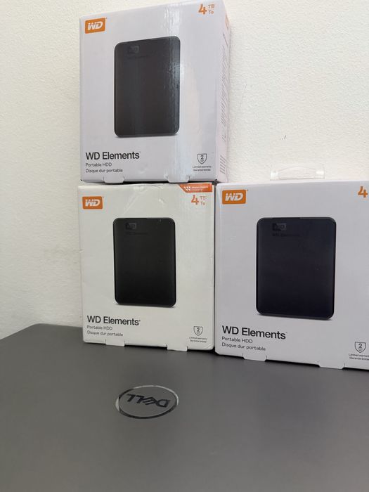 Hdd portabil   Wd  elements 4TB-Sigilat