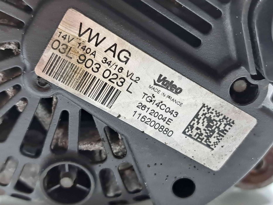 Alternator  Skoda Octavia 3 (5E3) [Fabr 2012-2020] 03L903023L 1.6 TDI
