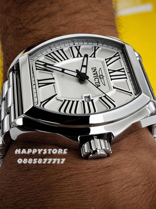 INVICTA Shadow Silver 48 mm, Инвикта нов мъжки часовник