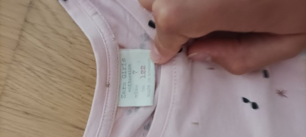 3 ZARA тениски за момичета в идеално състояние без забележителности