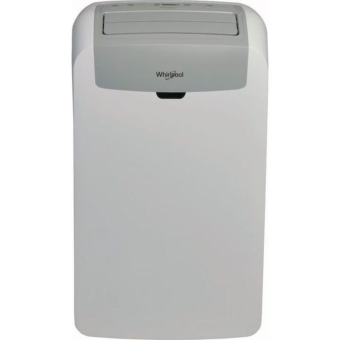 Portable WHIRLPOOL AC Aparat de aer conditionat portabil Whirlpool PACW212CO, 12000 BTU, Clasa A, filtru Hepa, functie Around U, kit fereastra inclus