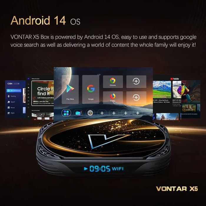 TV Box X5 Android 14