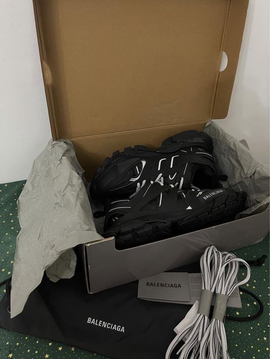 Balenciaga Track Black White