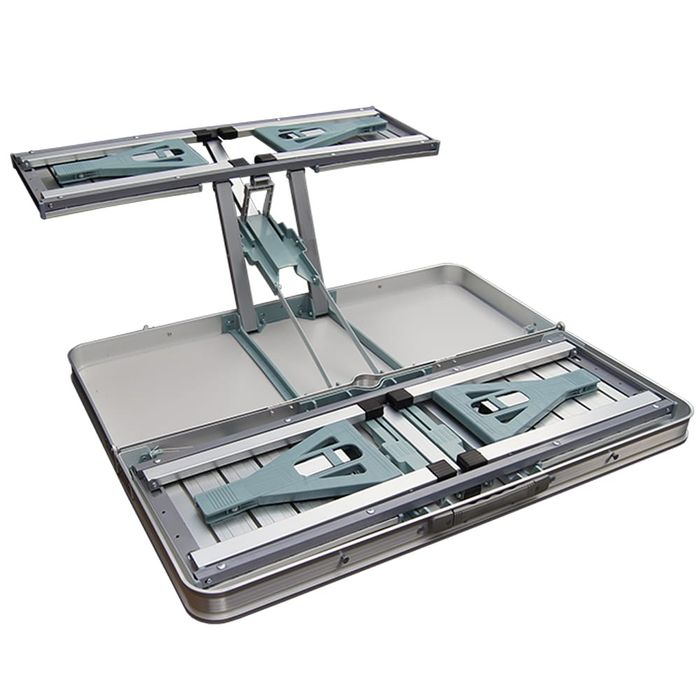 Сгъваем комплект за къмпинг - маса с 4 вградени стола