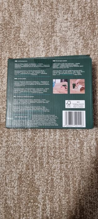 Pistol lipit aer cald batoane