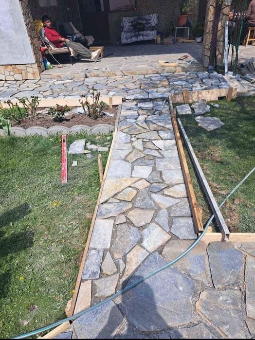 Piatra naturala pentru placat și pavat