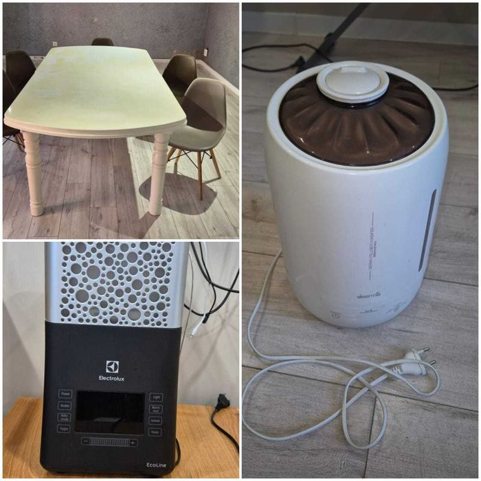 Увлажнитель воздуха Deerma , Увлаж. воздуха Elestrolux ,Стол три метра