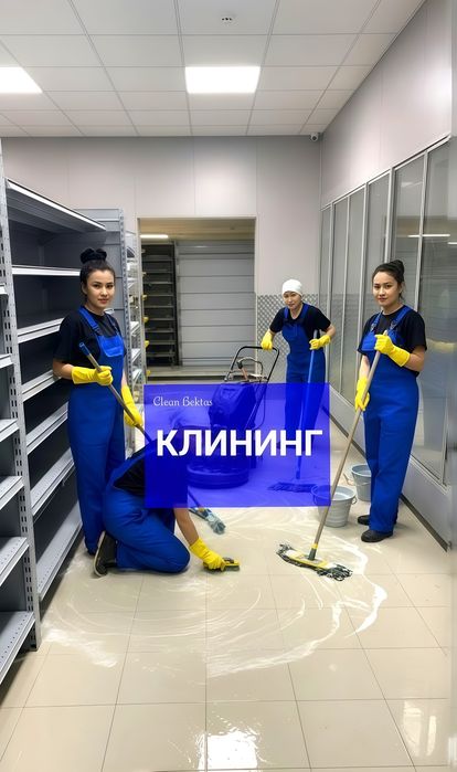 Уборка клининг Алматы. Чисто и точка.