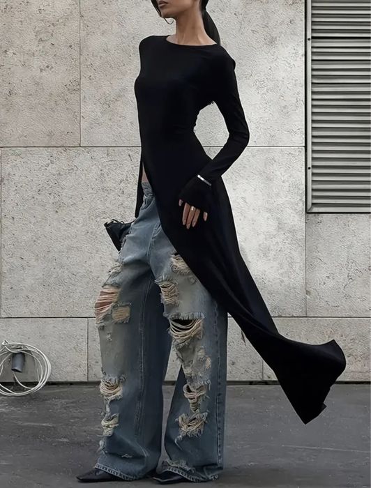 Лонгслив-туника Л размер