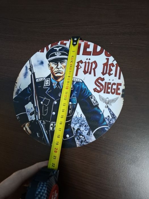 Метална табела на Немски Войник