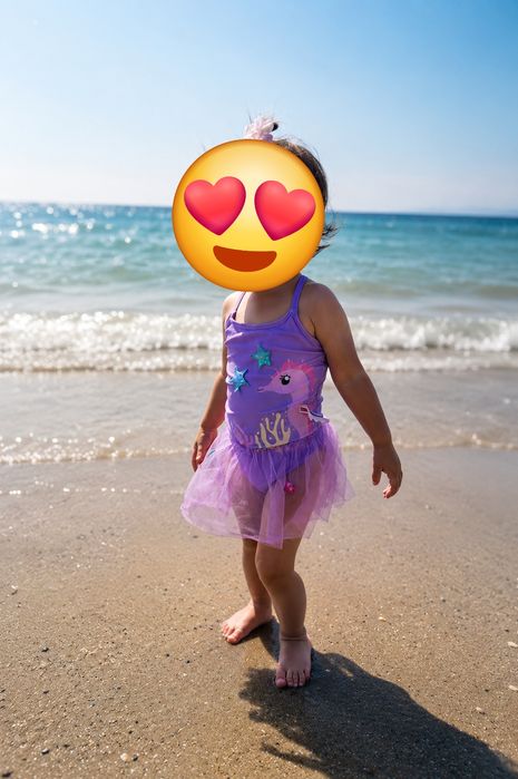 Costum de baie intreg pentru fetite