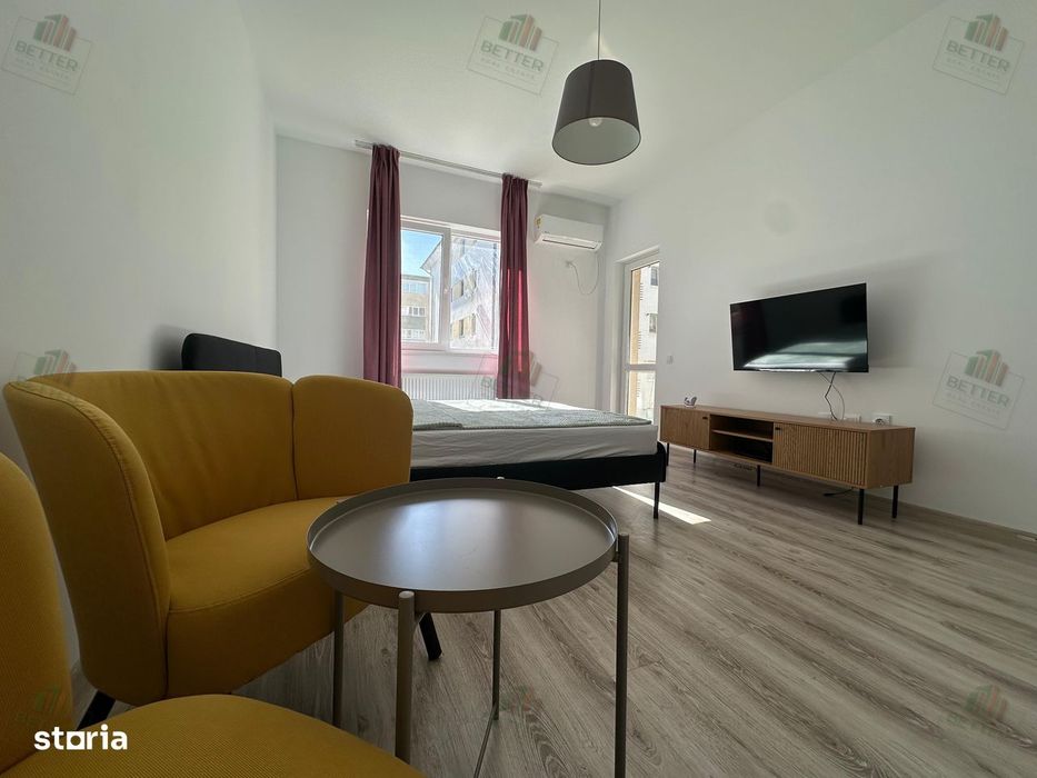 Garsonieră decomandată | Solstițiului | 400 €