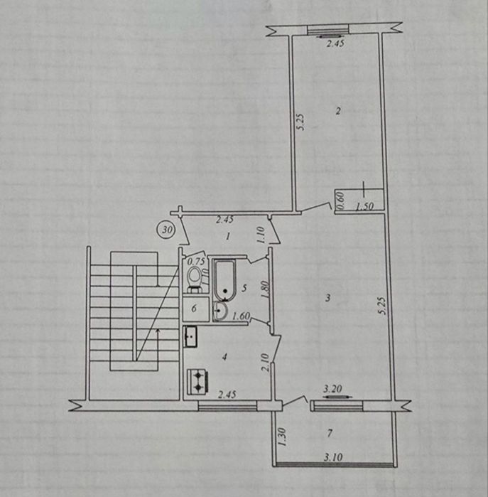Феруза Согдиана 2/2/4 не торец ECOBOZOR №131 J