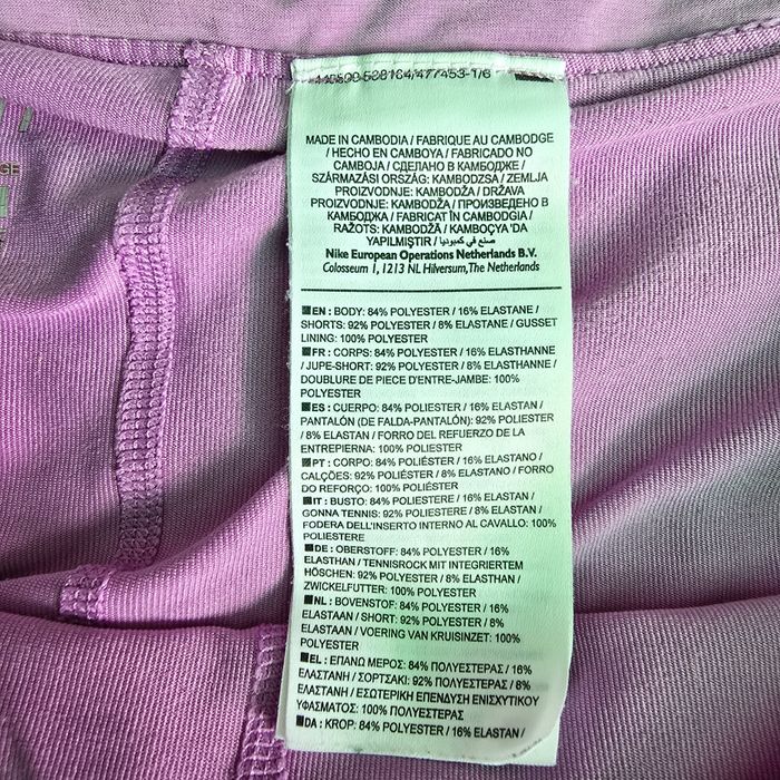 Fustița Nike golf - rara - roz - L - femei - ca noua